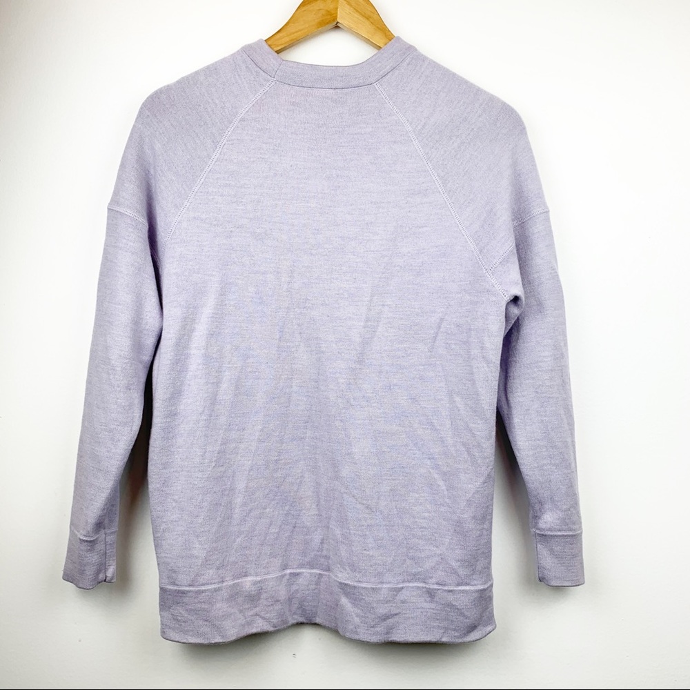 J CREW Featherweight Merino Wool Double-Knit Tunic - Picture 4 of 8